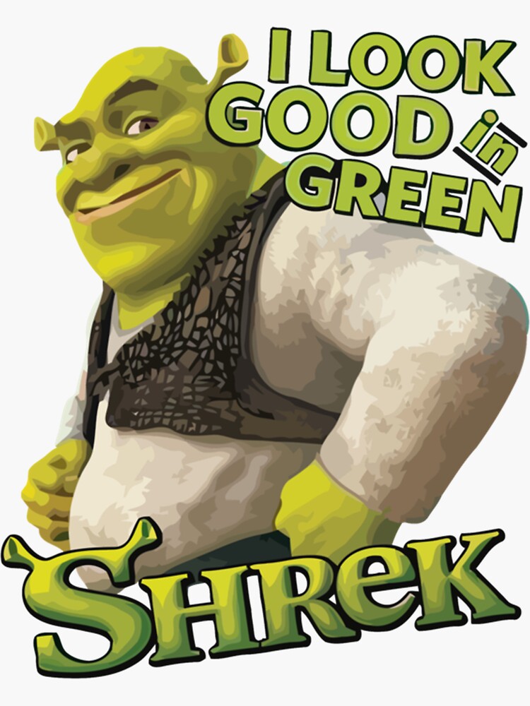 Shrek Wazowski - Shrek - Sticker