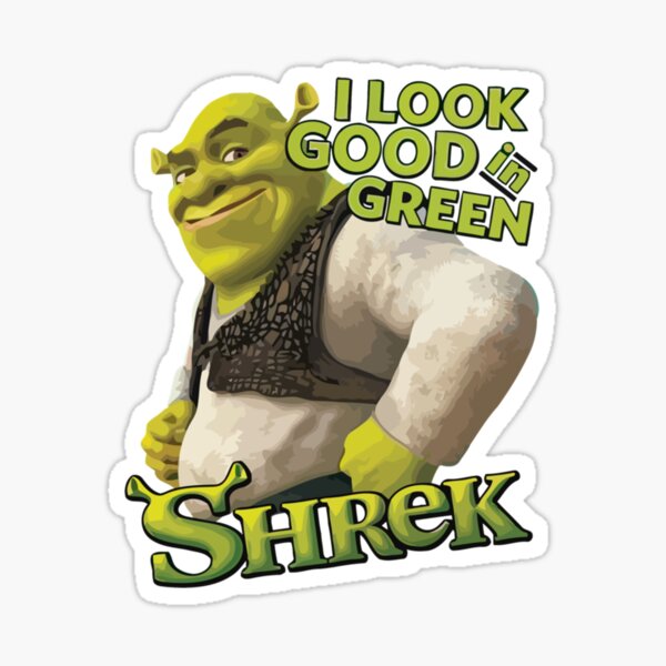  Jess-Sha Store 3 PCs Stickers Shrek Wazowski, Shrek