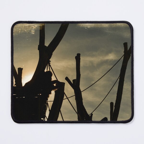Item preview, Monkey Enclosure at Sunset designed and sold by thelemmingface.