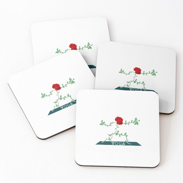Artikelvorschau, Eine Rose beim Yoga entworfen und verkauft von Floobr01.