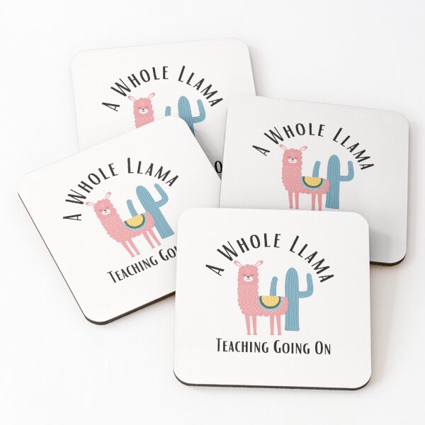 Item preview, A Whole Llama Learning Going On Funny Teachers Saying designed and sold by badretop.