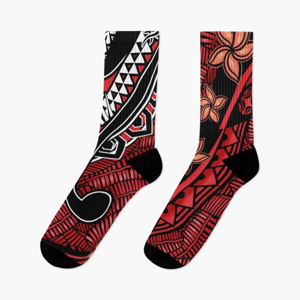 Item preview, Samoan - Polynesian - Hawaiian Tribal Red Sunset Artboard 2041 designed and sold by sunnthreads.
