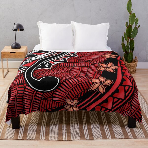 Item preview, Samoan - Polynesian - Hawaiian Tribal Red Sunset Artboard 2041 designed and sold by sunnthreads.