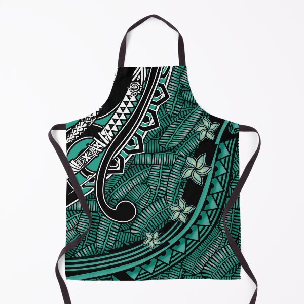 Item preview, Samoan - Polynesian - Hawaiian Tribal Emerald Ocean Artboard 2042 designed and sold by sunnthreads.