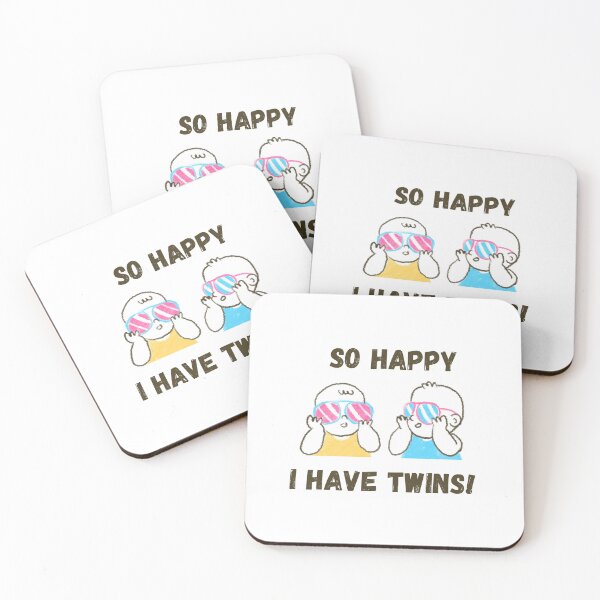 Item preview, So Happy I Have Twins designed and sold by SmSm Main Street.