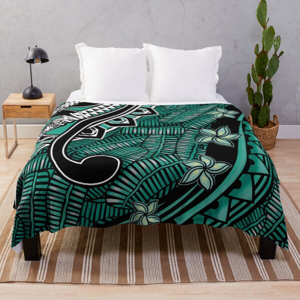 Item preview, Samoan - Polynesian - Hawaiian Tribal Emerald Ocean Artboard 2042 designed and sold by sunnthreads.