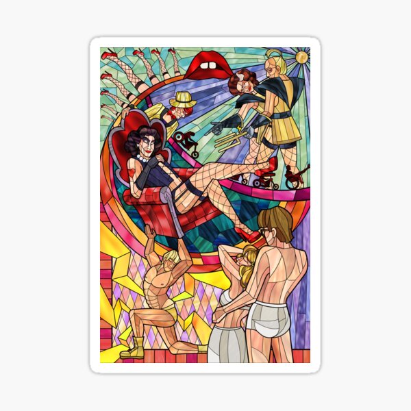 Item preview, Rocky Horror Stained Glass designed and sold by Forest King.