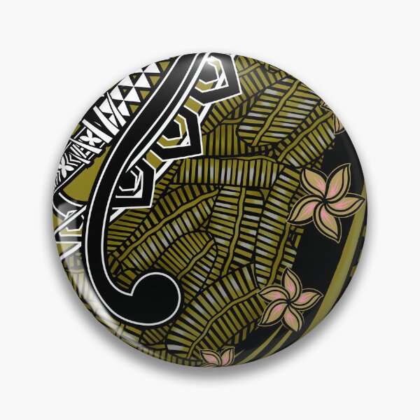 Item preview, Samoan - Polynesian - Hawaiian Golden Olive Tribal Artboard 2043 designed and sold by sunnthreads.