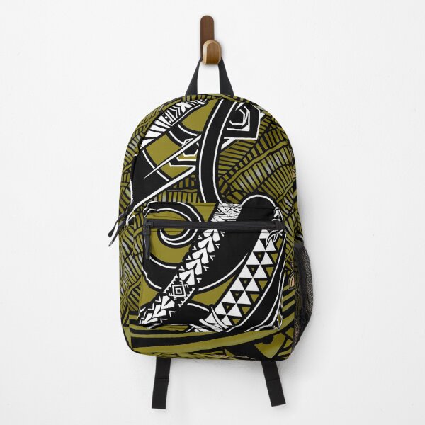Item preview, Samoan - Polynesian - Hawaiian Golden Olive Tribal Artboard 2043 designed and sold by sunnthreads.