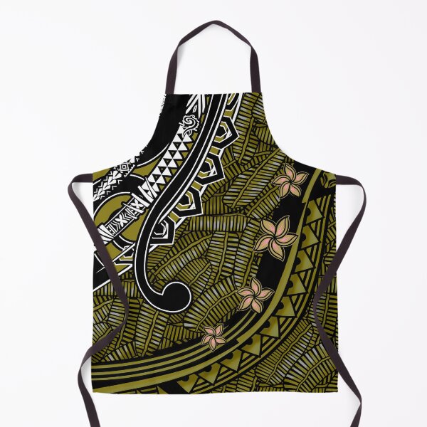 Item preview, Samoan - Polynesian - Hawaiian Golden Olive Tribal Artboard 2043 designed and sold by sunnthreads.