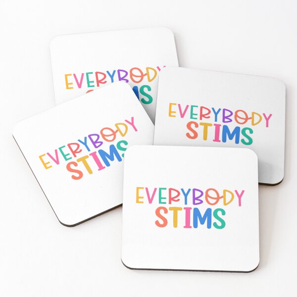 Item preview, Everybody Stims  Autism Special Ed Teacher Social Mom Gift Neurodiversity Acceptance Awareness Disability Therapist designed and sold by J-mina.