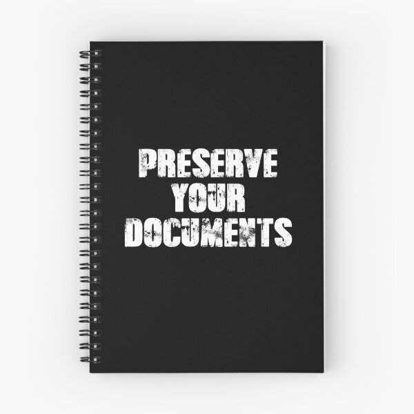 Item preview, Preserve Your Documents designed and sold by twHistory.