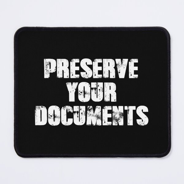 Item preview, Preserve Your Documents designed and sold by twHistory.