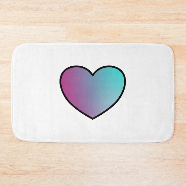 Item preview, Fluorescent heart - Purple and blue designed and sold by Inspirationmotivation.