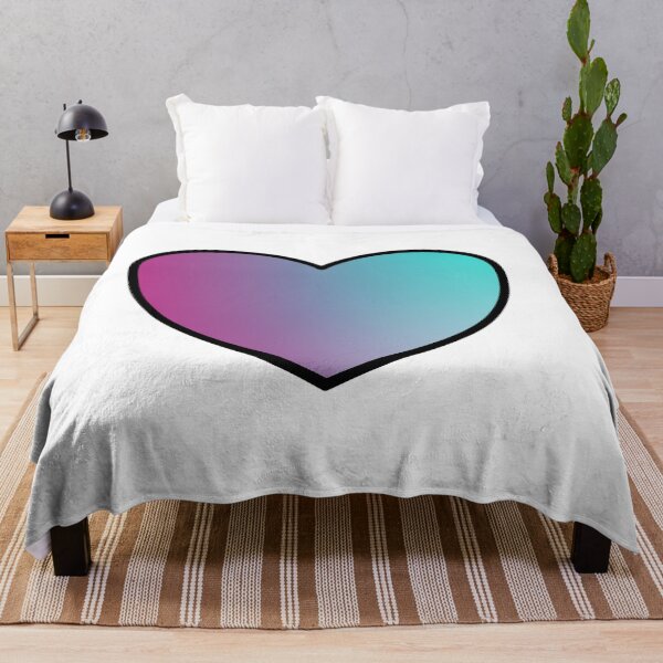 Item preview, Fluorescent heart - Purple and blue designed and sold by Inspirationmotivation.