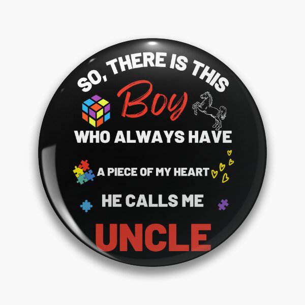 Item preview, There's This Boy he Calls Me Uncle, Autism Awarenesss designed and sold by Sam Artist.