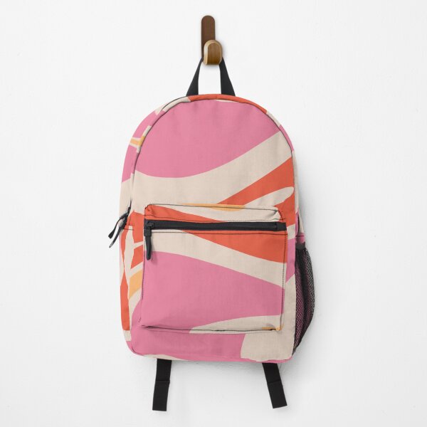 Item preview, Mellow Flow Retro 60s 70s Abstract Pattern Pink Orange designed and sold by kierkegaard.