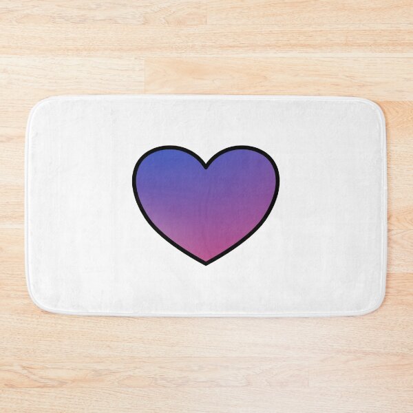 Item preview, Fluorescent Heart - Purple and Pink designed and sold by Inspirationmotivation.