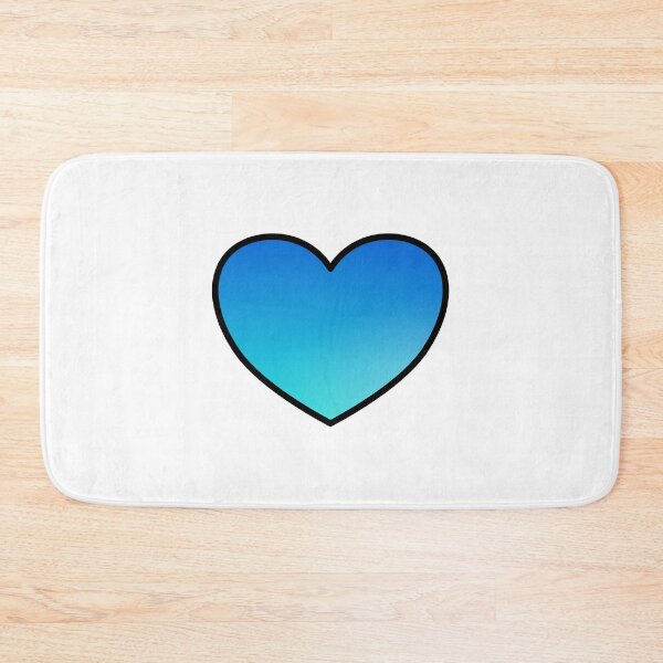 Item preview, Fluorescent Heart - Blue designed and sold by Inspirationmotivation.