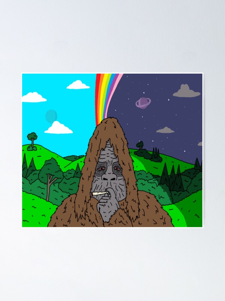 Sassy the sasquatch  Poster for Sale by SturgesC