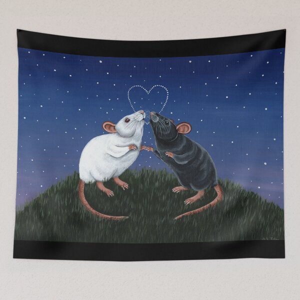Item preview, Mice at Night designed and sold by WolfySilver.