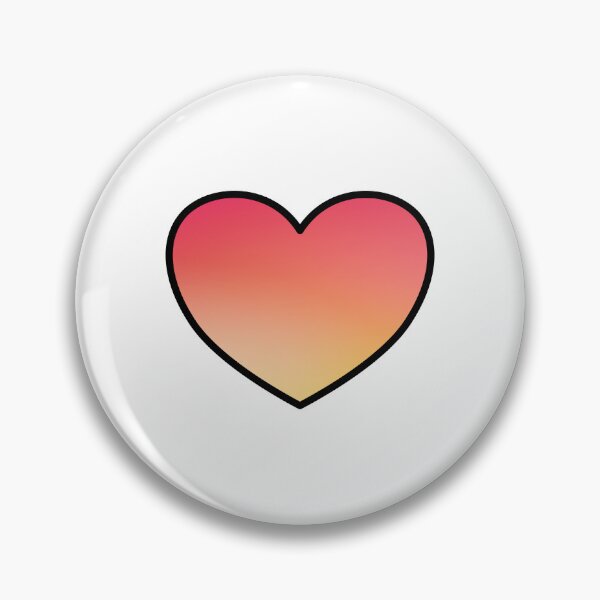 Item preview, Fluorescent heart - yellow and peach designed and sold by Inspirationmotivation.