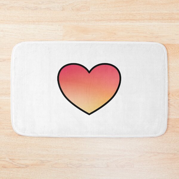 Item preview, Fluorescent heart - yellow and peach designed and sold by Inspirationmotivation.
