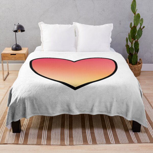 Item preview, Fluorescent heart - yellow and peach designed and sold by Inspirationmotivation.
