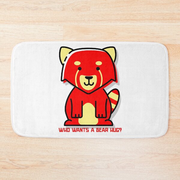 Item preview, Who wants a bear hug? Red Panda , Turning Red, 4town, designed and sold by CelioByDesign.