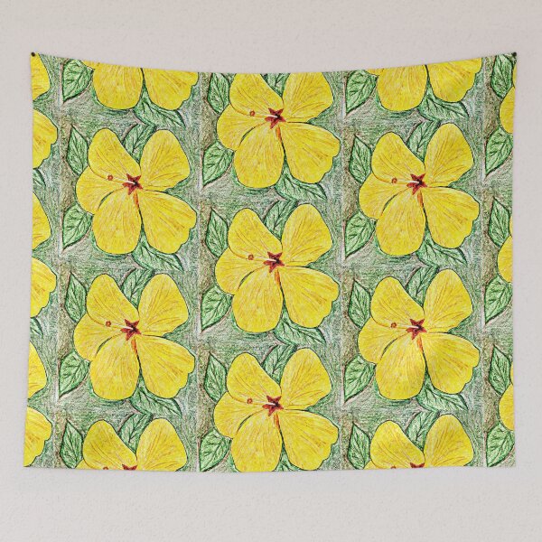 Item preview, Plumeria in Yellow designed and sold by MoreGoodArt.