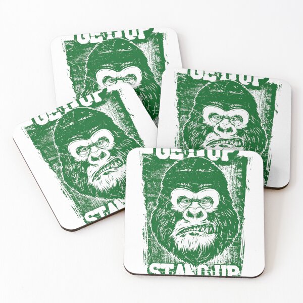 Item preview, Get Up Stand Up Gorilla Design designed and sold by DegoPine  Art Studio.