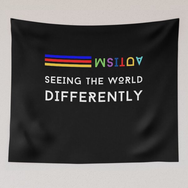 Item preview, Seeing the world differently, Autism Awarenesss designed and sold by Sam Artist.