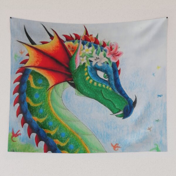 Item preview, Queen Glory - Wings of Fire designed and sold by Lycoris ArtSpark.