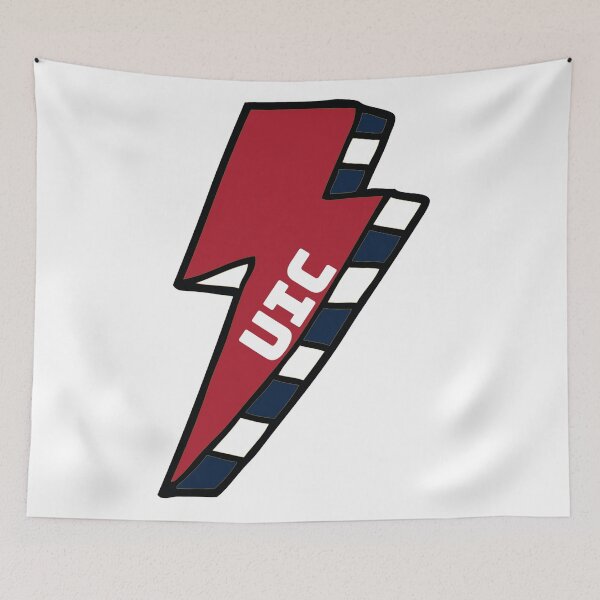 Item preview, UIC University of Illinois Chicago Lightning Bolt designed and sold by kkosmicki.