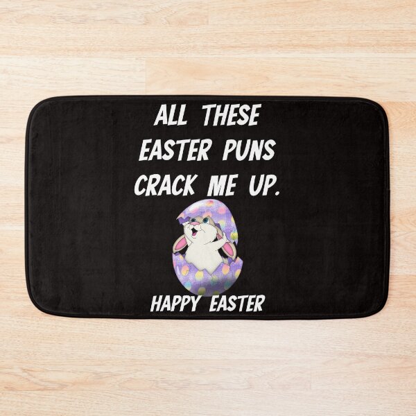 Item preview, HAPPY EASTER ALL THESE EASTER PUNS CRACK ME UP designed and sold by Affyboss6.