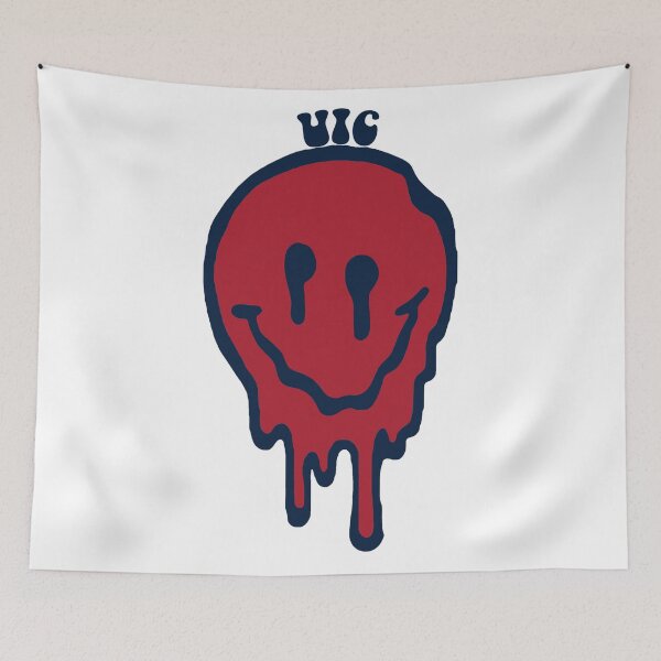 Item preview, UIC University of Illinois Chicago Face designed and sold by kkosmicki.