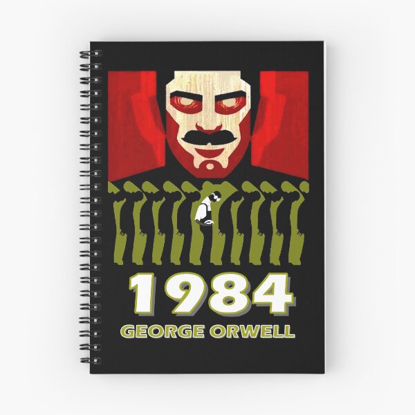 Item preview, GEORGE ORWELL 1984 : Big Brother Watching Print designed and sold by posterbobs.