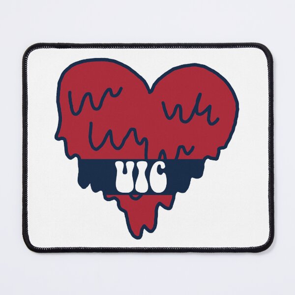 Item preview, UIC University of Illinois Chicago Heart designed and sold by kkosmicki.
