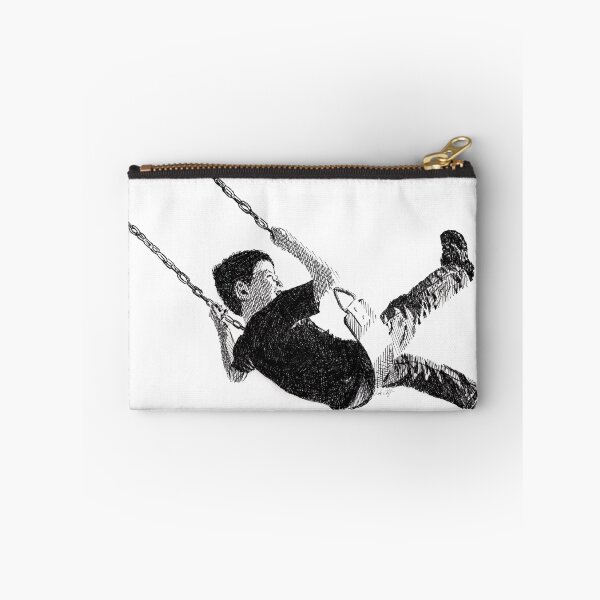 Item preview, Boy in Swing Ink Drawing designed and sold by DSC Arts.
