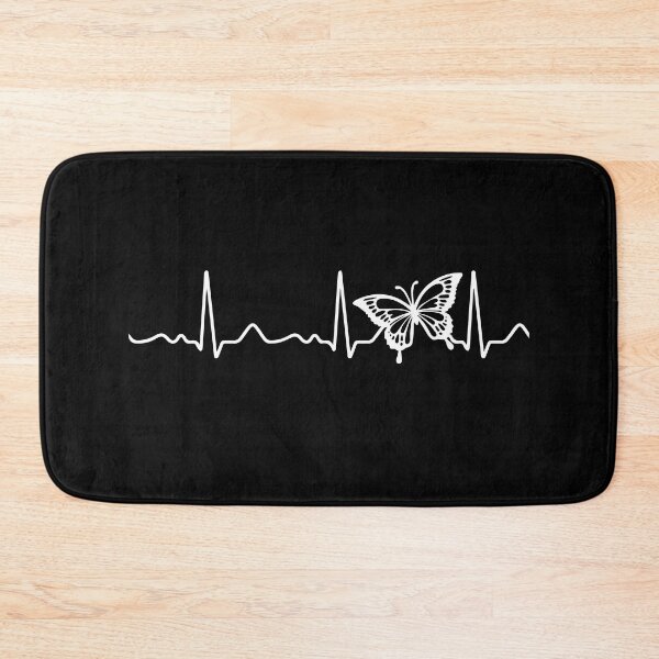 Item preview, Butterfly - heartbeat, pulse, heart line, ecg designed and sold by Mohja-Design.