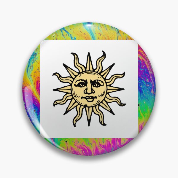 Item preview, Sunny Sunshine Psychedelic Art 5D Trippy Hippie Awakening Fractal Mindfulness Consciousness Mystical Esoteric. designed and sold by Stoiked Studio.