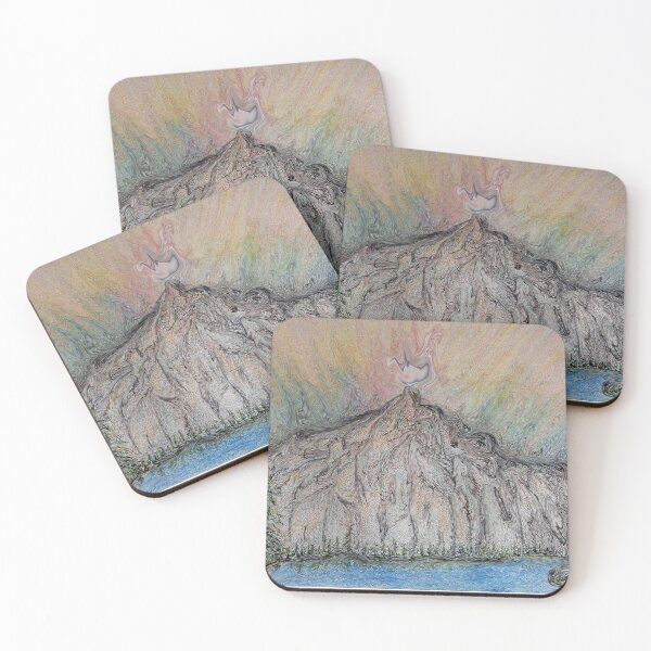 Item preview, Peace On The Mountain designed and sold by MoreGoodArt.