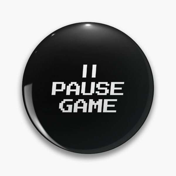 Item preview, PAUSE GAME designed and sold by redacteddesign.
