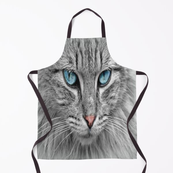 Item preview, pretty blue cat look, adorable blue cat look, funny blue cat look, kitty pretty blue eyes, Les Yeux bleu du chat, blue look, blue color, brilliant, designed and sold by Nicedeco.