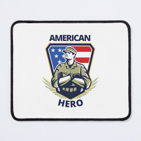 Item preview, America Hero Usa Flag American States designed and sold by BookOfE.