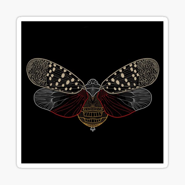 Item preview, Spotted Lanternfly designed and sold by radiantdark.