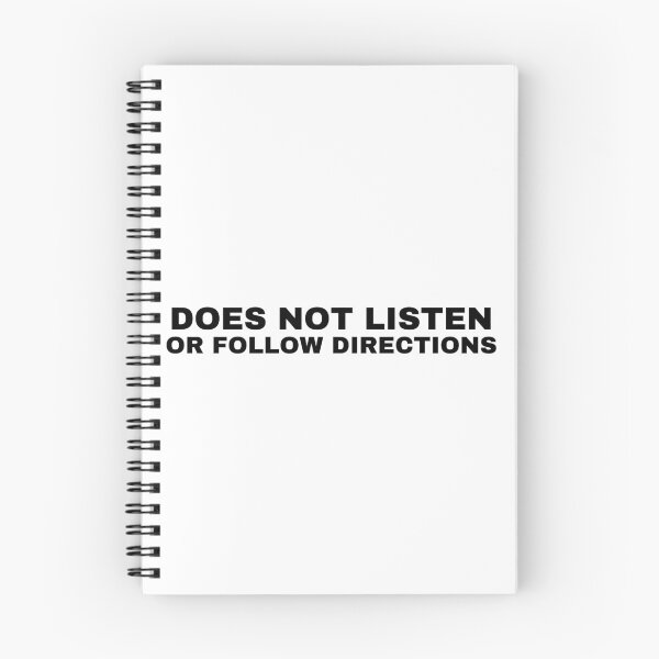Item preview, no escucha ni sigue instrucciones, designed and sold by Every Pet  Shirts.