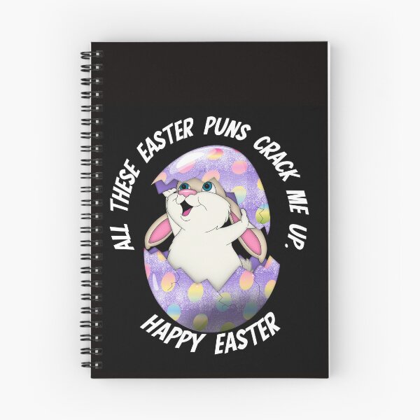 Item preview, HAPPY EASTER ALL THESE EASTER PUNS CRACK ME UP designed and sold by Affyboss6.