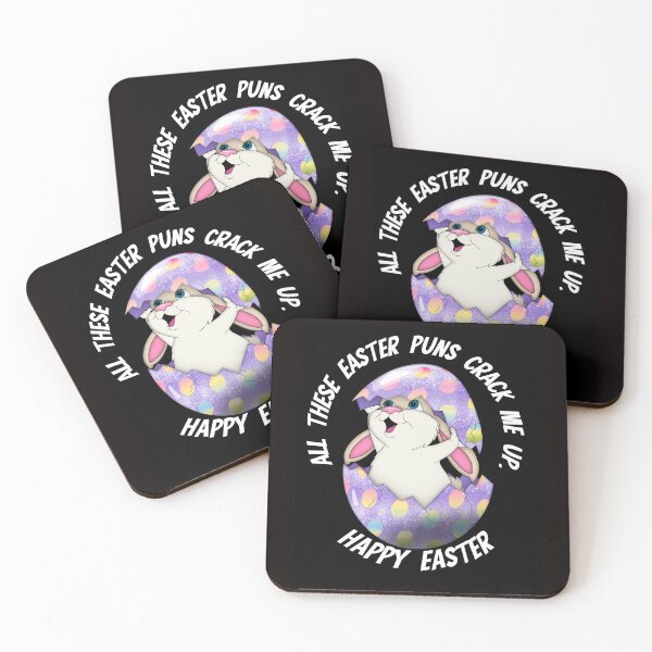 Item preview, HAPPY EASTER ALL THESE EASTER PUNS CRACK ME UP designed and sold by Affyboss6.