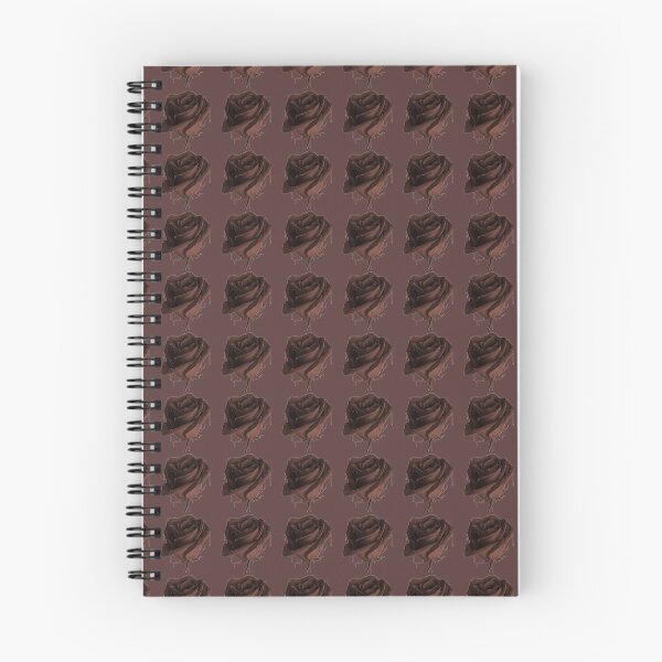 Item preview, chocolate elite brown flowers pattern  designed and sold by AAdel.